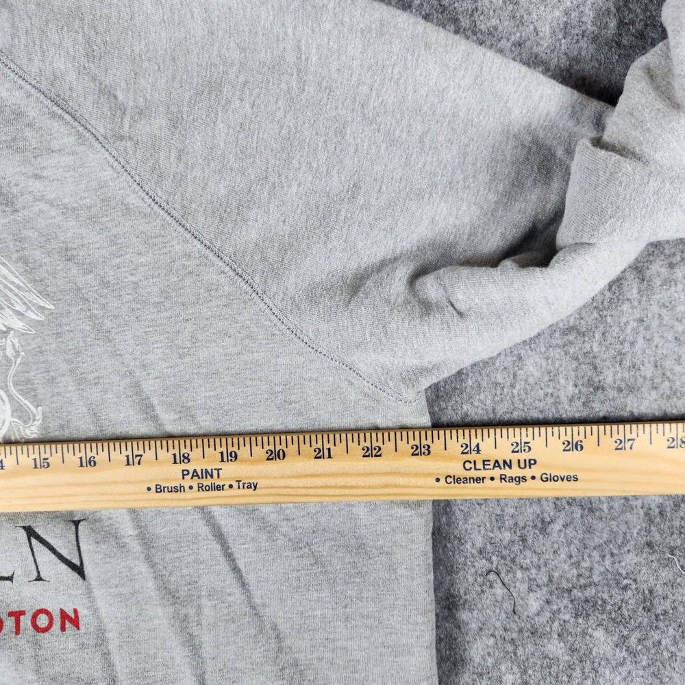 Peloton Queen Sweatshirt Women L Gray Global Tour Crewneck Activewear Athleisure - Picture 9 of 9